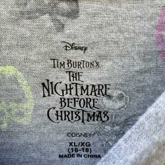 Disney Tim Burton’s The Nightmare Before Christmas Sweater XL 16/18 - Picture 2 of 5